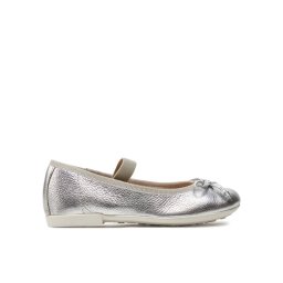 Geox Balerina Jr Plie' J4555D 00044 C1007 M Ezüst