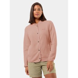Jack Wolfskin Polár kabát Light Curl 1711521 Rózsaszín Regular Fit
