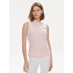 Tommy Hilfiger Pólóing 1985 WW0WW41794 Rózsaszín Slim Fit