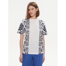 Weekend Max Mara Póló Viterbo 2415971032 Fehér Loose Fit