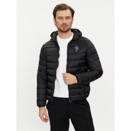 KARL LAGERFELD Pehelykabát 505402 542591 Fekete Regular Fit