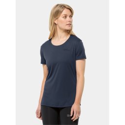 Jack Wolfskin Technikai póló Tech 1807122 Sötétkék Regular Fit