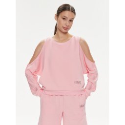 Liu Jo Pulóver MA4385 F0873 Rózsaszín Loose Fit
