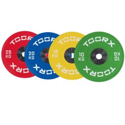 Toorx 50 mm Competition gumírozott tárcsa 25 kg