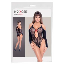 NO:XQSE - masnis body, hosszú ujjal (fekete, S-L)