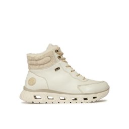 Rieker Bokacsizma M6010-80 Ekru