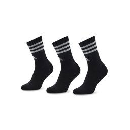adidas 3 pár uniszex hosszú szárú zokni 3-Stripes IC1321 Fekete