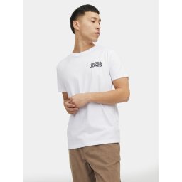Jack&Jones Póló Corp 12151955 Fehér Regular Fit