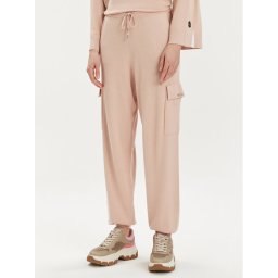 Liu Jo Kötött nadrág Ecs Pant. Maglia Lung TA4044 MS49I Rózsaszín Regular Fit