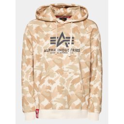 Alpha Industries Pulóver Basic 178312C Bézs Regular Fit