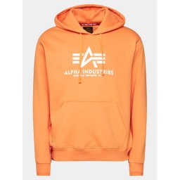 Alpha Industries Pulóver Basic 178312 Narancssárga Regular Fit