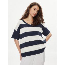 Liu Jo Blúz TA4115 MS36L Fehér Loose Fit