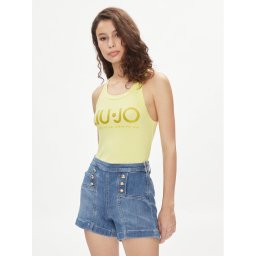 Liu Jo Felső MA4327 J4695 Sárga Slim Fit