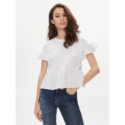 Liu Jo Blúz MA4345 J6308 Fehér Regular Fit