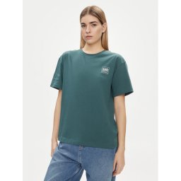 Lee Póló 112350208 Zöld Relaxed Fit