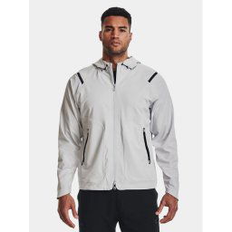 Under Armour Átmeneti kabát Ua Unstoppable Jacket 1370494-014 Szürke Loose Fit