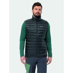Jack Wolfskin Mellény Pilvi 1207711 Fekete Regular Fit