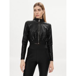 Liu Jo Sport Pulóver TA4100 J7912 Fekete Slim Fit