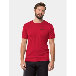 Jack Wolfskin Technikai póló Tech 1807072 Piros Regular Fit