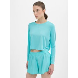 4F Technikai póló 4FWSS24TFLOF218 Kék Regular Fit