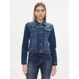 Liu Jo Farmer kabát UA4046 D4615 Kék Regular Fit