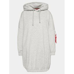 Alpha Industries Kötött ruha Label 138041 Szürke Oversize
