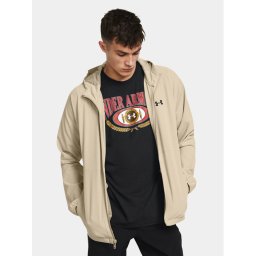 Under Armour Széldzseki Ua Stretch Woven Windbreaker 1377171-289 Khaki Fitted Fit