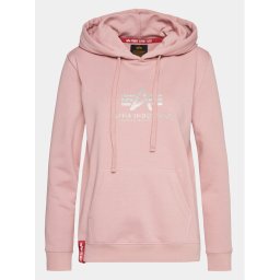 Alpha Industries Pulóver New Basic 196032G Rózsaszín Regular Fit