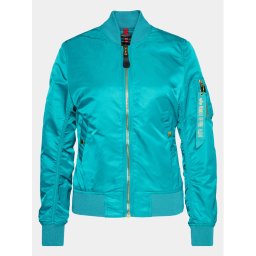 Alpha Industries Bomber dzseki MA-1 156001 Kék Slim Fit