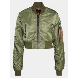 Alpha Industries Bomber dzseki MA-1 136008 Zöld Loose Fit
