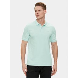 Calvin Klein Pólóing Smooth K10K111657 Zöld Slim Fit