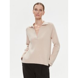 Calvin Klein Sweater Essential K20K206019 Bézs Relaxed Fit