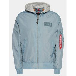 Alpha Industries Bomber dzseki MA-1 196108 Kék Regular Fit