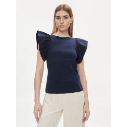 Liu Jo Blúz MA4417 J6308 Sötétkék Regular Fit