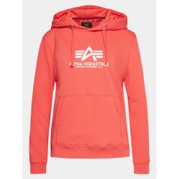 Alpha Industries Pulóver New Basic 196032 Piros Regular Fit
