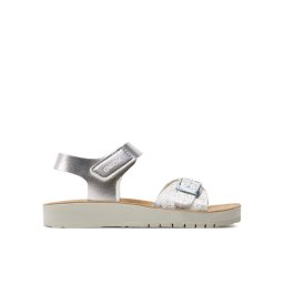 Geox Szandál J Sandal Costarei Gi J15EAB 0BNBL C0434 S Ezüst