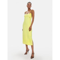 Hugo Nyári ruha Kabana-1 50510925 Sárga Slim Fit