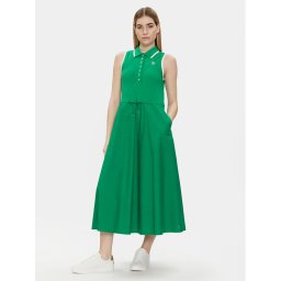 Tommy Hilfiger Nyári ruha WW0WW41272 Zöld Regular Fit