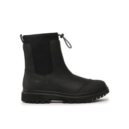 Calvin Klein Jeans Bokacsizma Chunky Combat Chelsea Boot Rub YW0YW01065 Fekete