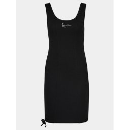 Karl Kani Nyári ruha KW241-032-2 Fekete Slim Fit