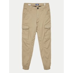 Jack&Jones Junior Szövet nadrág Paul 12193900 Bézs Slim Fit