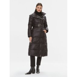 Patrizia Pepe Pehelykabát 2O0121/A9M1-K103 Fekete Regular Fit