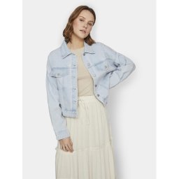 Vila Farmer kabát Kira 14096848 Kék Regular Fit