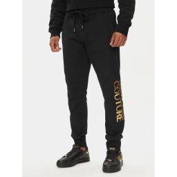 Versace Jeans Couture Melegítő alsó 76GAAT00 Fekete Regular Fit