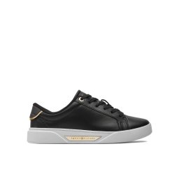 Tommy Hilfiger Sportcipők Chic Hw Court Sneaker FW0FW07813 Fekete