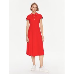 Tommy Hilfiger Hétköznapi ruha WW0WW41269 Piros Regular Fit