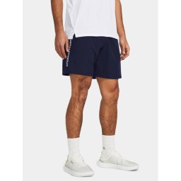 Under Armour Sport rövidnadrág Ua Woven Wdmk Shorts 1383356-410 Sötétkék Loose Fit
