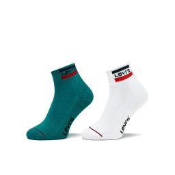 Levi's® 2 pár hosszú szárú női zokni 902011001 Fekete