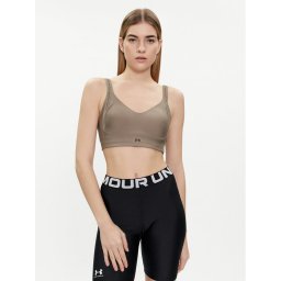 Under Armour Sport melltartó Ua Infinity Low Strappy Bra 1384128-200 Szürke Fitted Fit