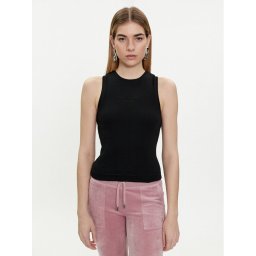 Juicy Couture Felső Beckham JCBLV223811 Fekete Slim Fit